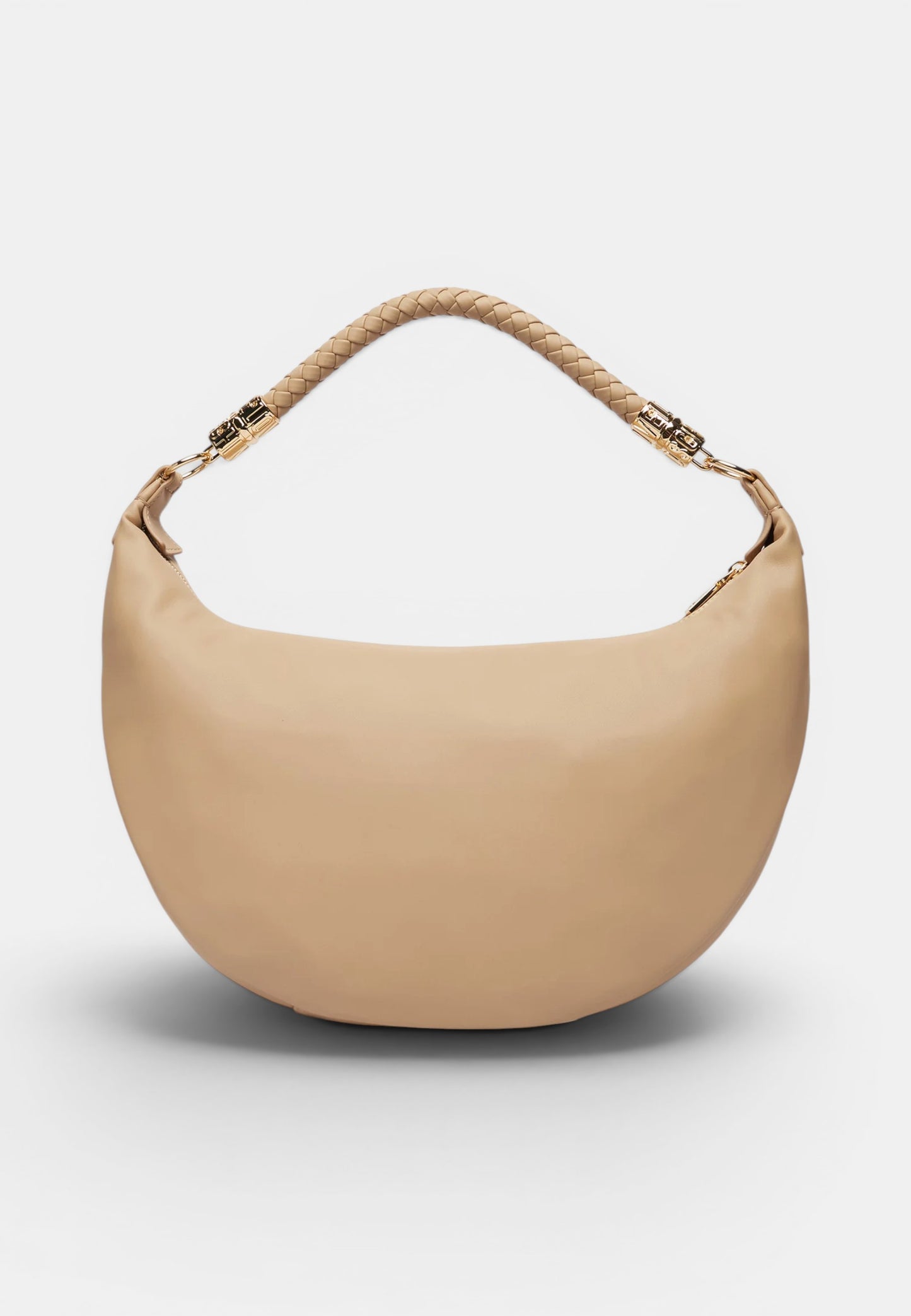 LOVE MOSCHINO - Borsa A Spalla Hobo Signature Taupe
