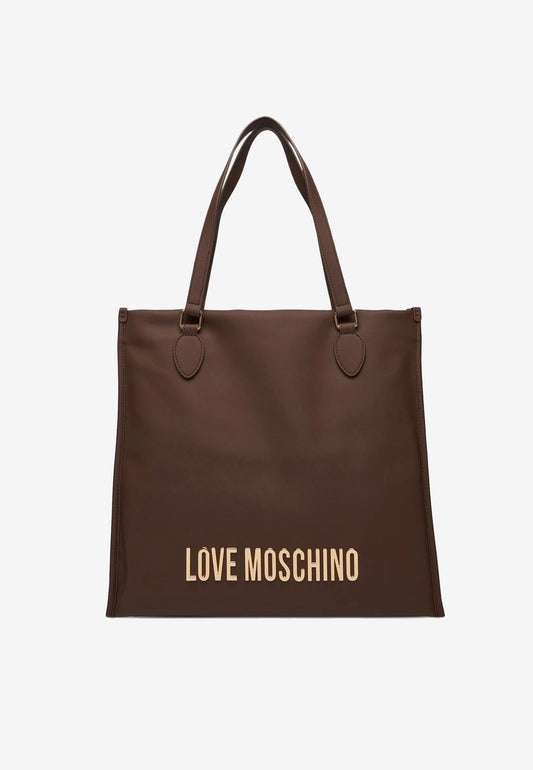 LOVE MOSCHINO - Shopping Bag Soft Touch Moro