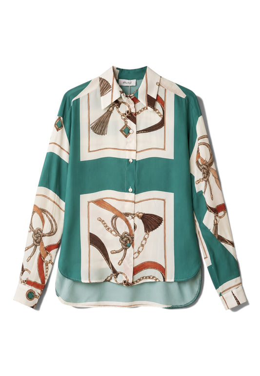 MOTEL - Camicia  Foulard Fantasia Charms