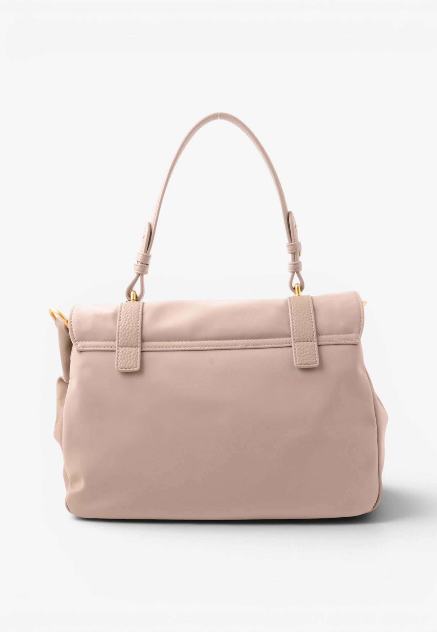 LA CARRIE - Shopping Bag DARK NYLON Taupe