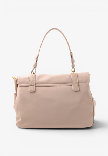 LA CARRIE - Shopping Bag DARK NYLON Taupe