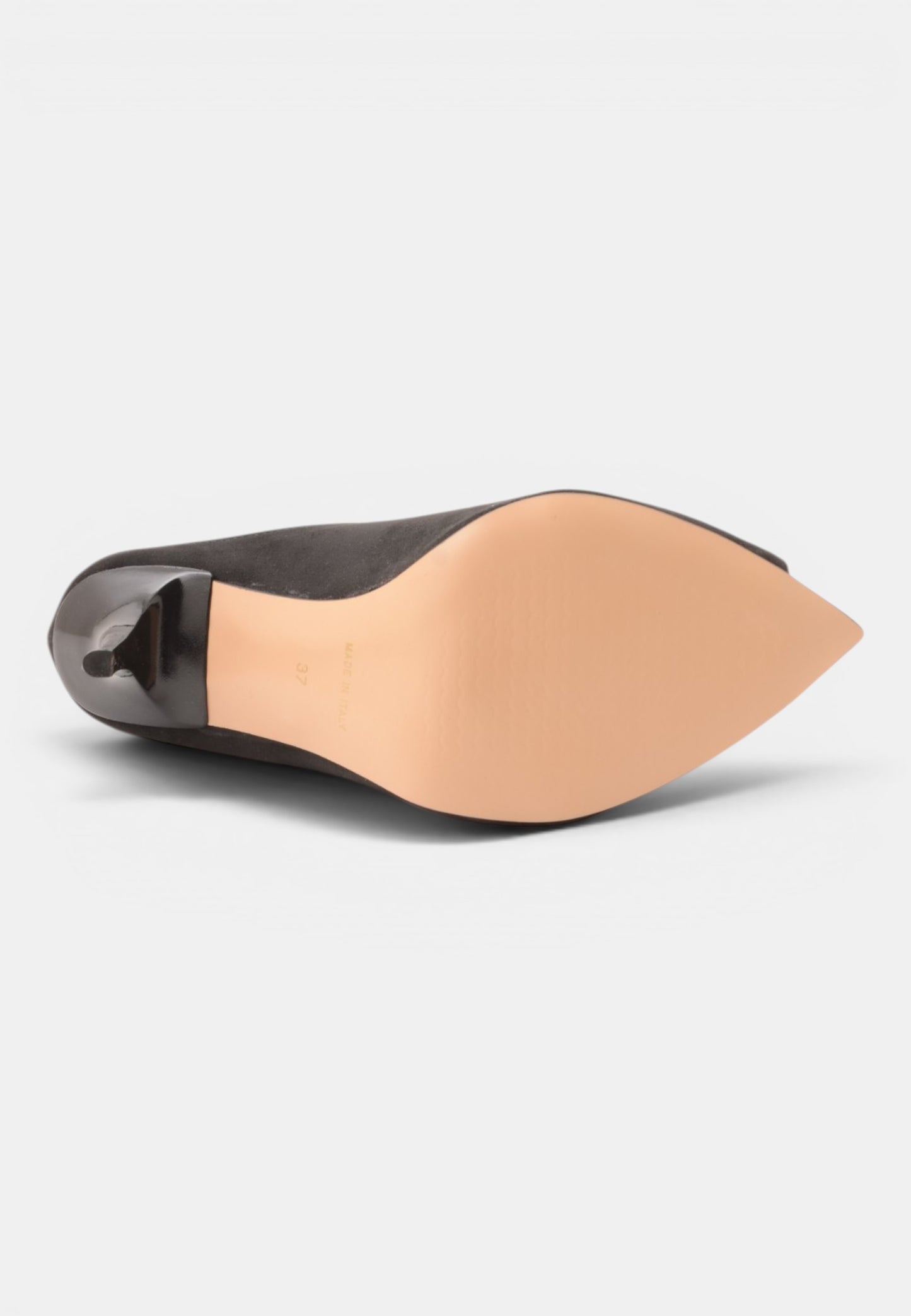 DIVINE FOLLIE - Sabot Camoscio Microfibra Nero