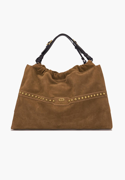LA CARRIE - Shopping Bag Etnic Cuoio