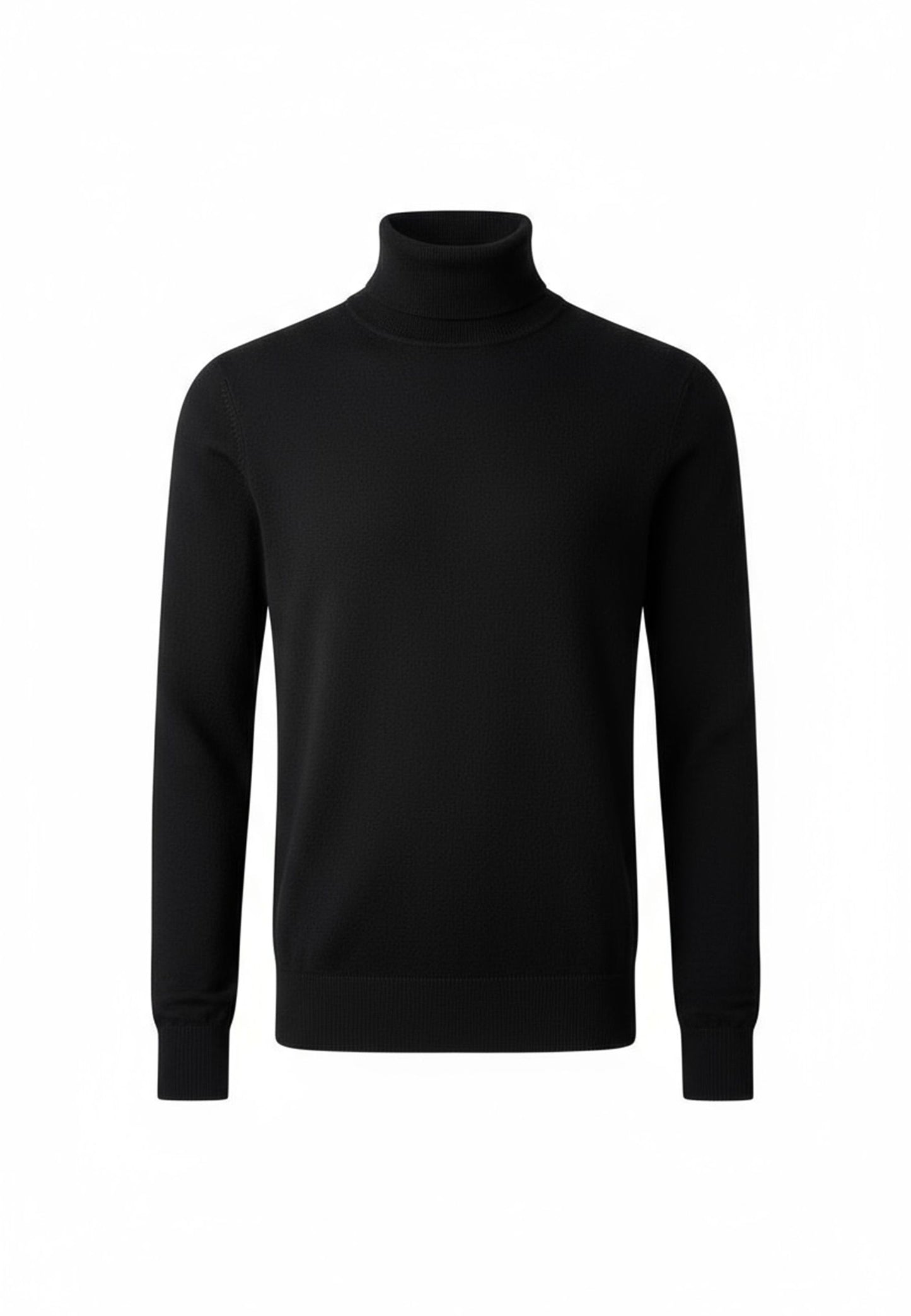 MOTEL - Maglia Dolcevita Nero