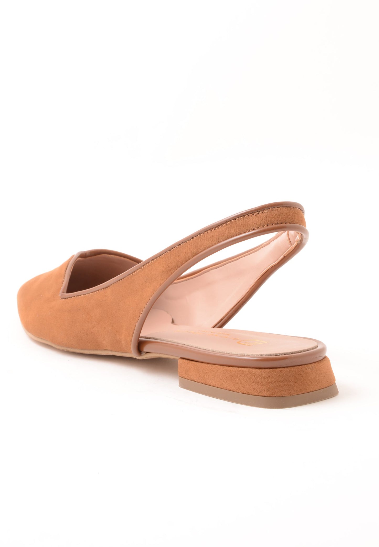 DIVINE FOLLIE - Slingback Camoscio Cuoio