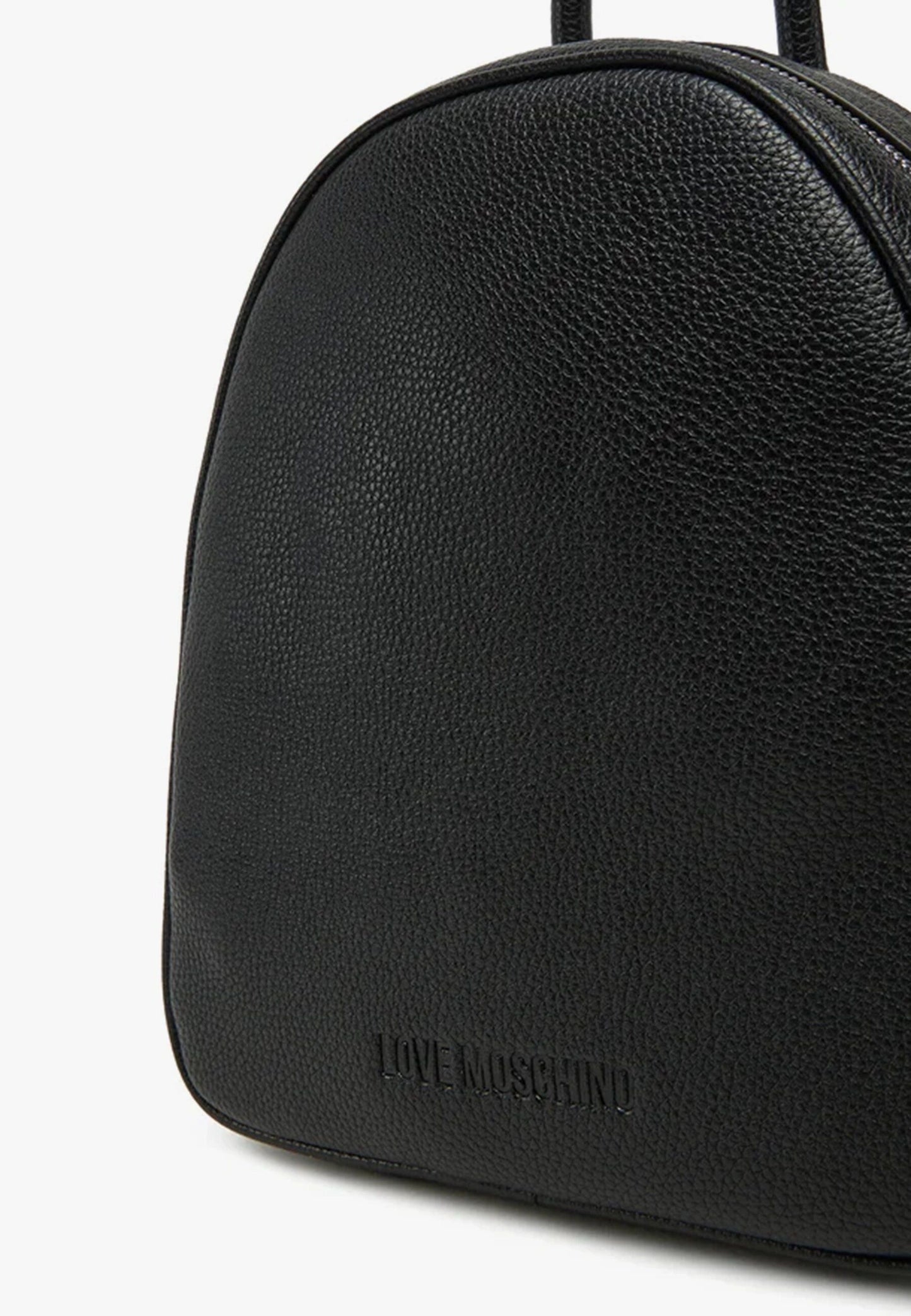 LOVE MOSCHINO - Zaino Lettering Nero Silver
