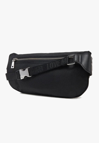 LOVE MOSCHINO - Marsupio Nylon Nero