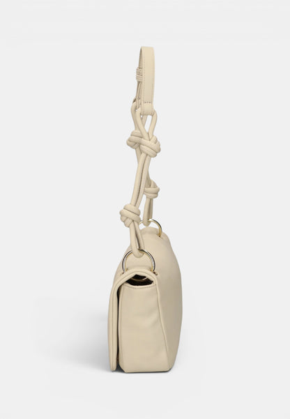 LOVE MOSCHINO - Borsa A Spalla Nodo Avorio