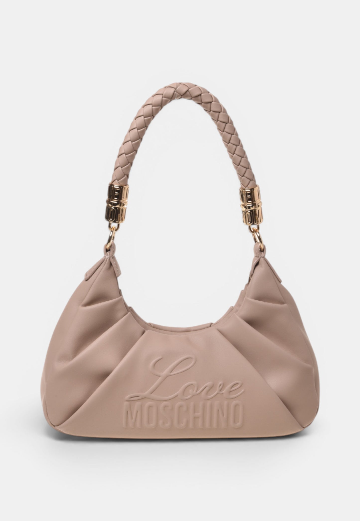 LOVE MOSCHINO - Borsa A Spalla Signature Taupe