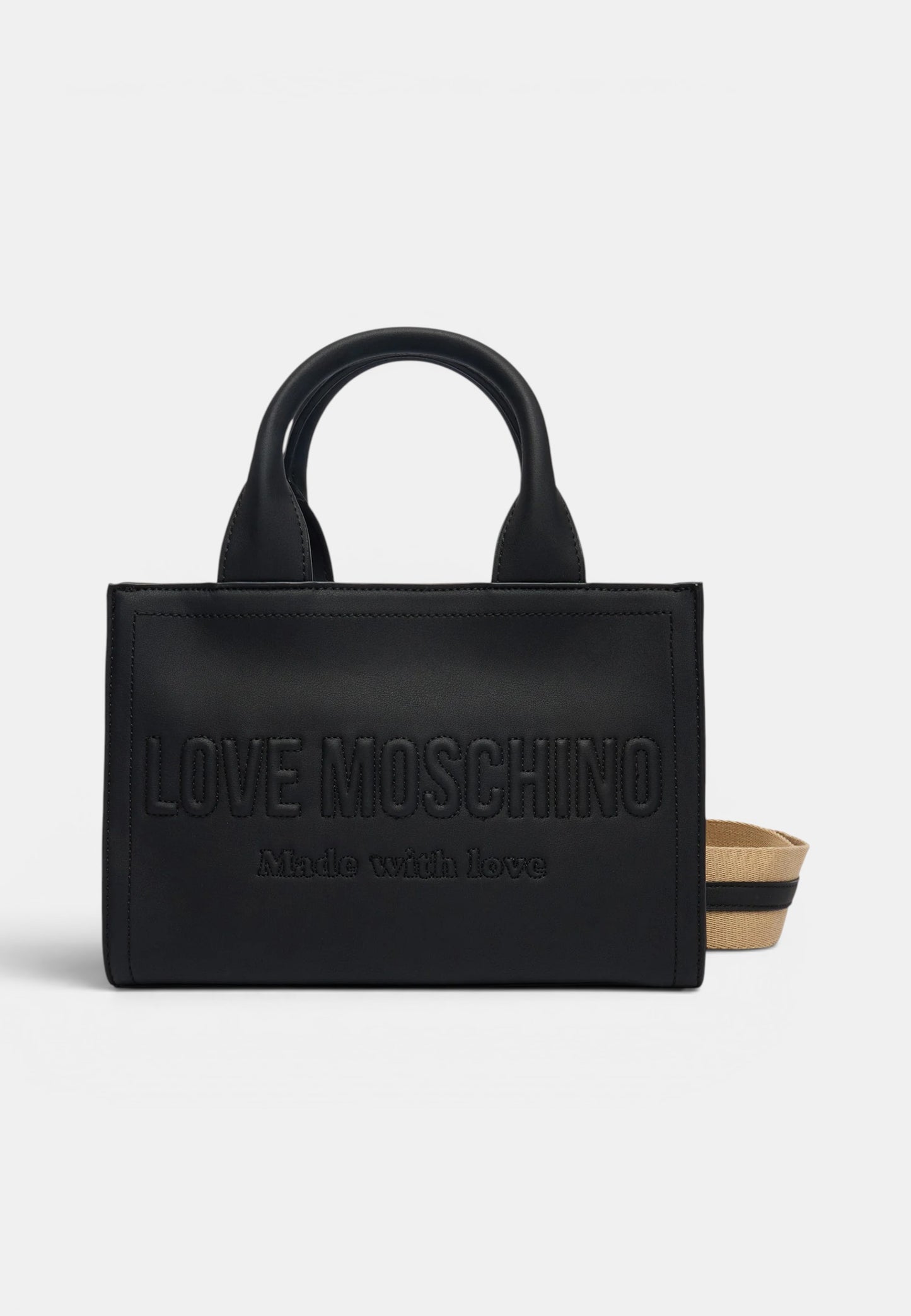LOVE MOSCHINO - Borsa A Mano Signature Nero