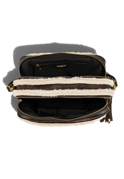 LA CARRIE - Borsa a Spalla Warmtouch Marrone
