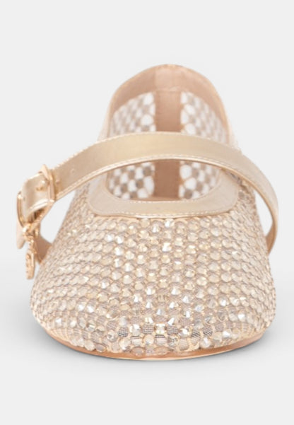 GOLD&GOLD - Ballerina Strass Oro