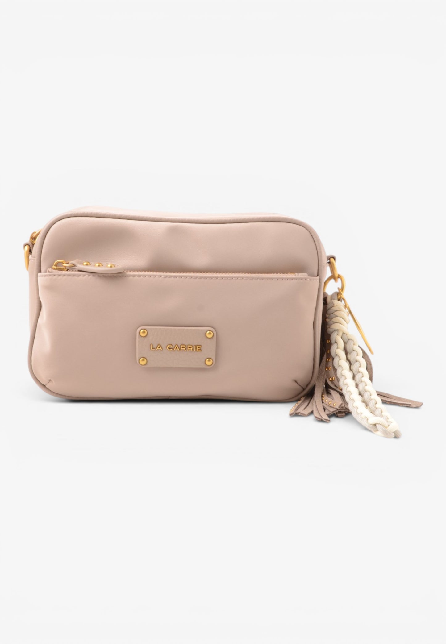 LA CARRIE - Borsetta a Tracolla DARK NYLON Taupe