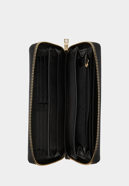 LOVE MOSCHINO - Portafoglio Grande Quilted Nero