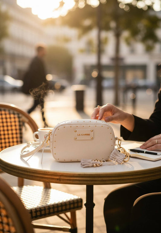 LA CARRIE - Marsupio BASIC BUM BAG Avorio