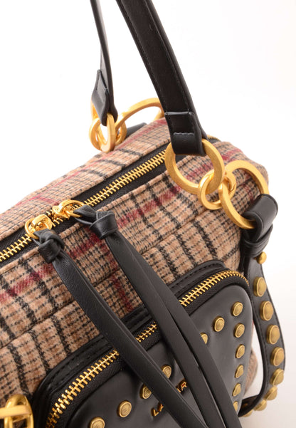 LA CARRIE - Borsa A Spalla Scottish Beige