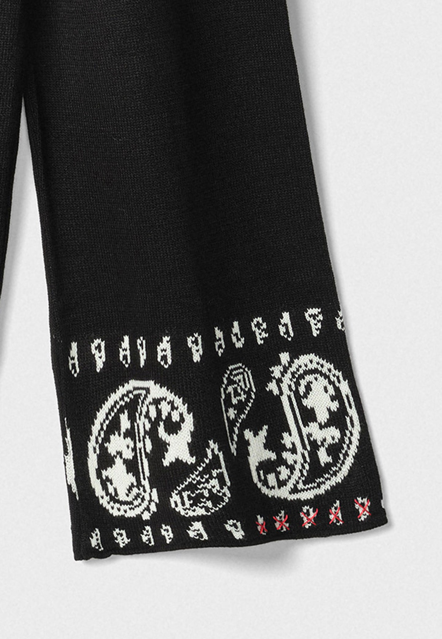 GAELLE - Pantalone maglia Nero