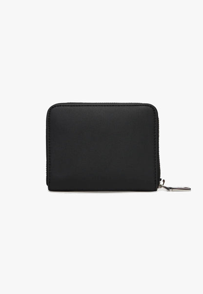LOVE MOSCHINO - Portafoglio Zip Around Nuance Piccolo Nero