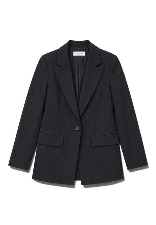 LE STREGHE - Blazer Essenziale Monopetto Nero