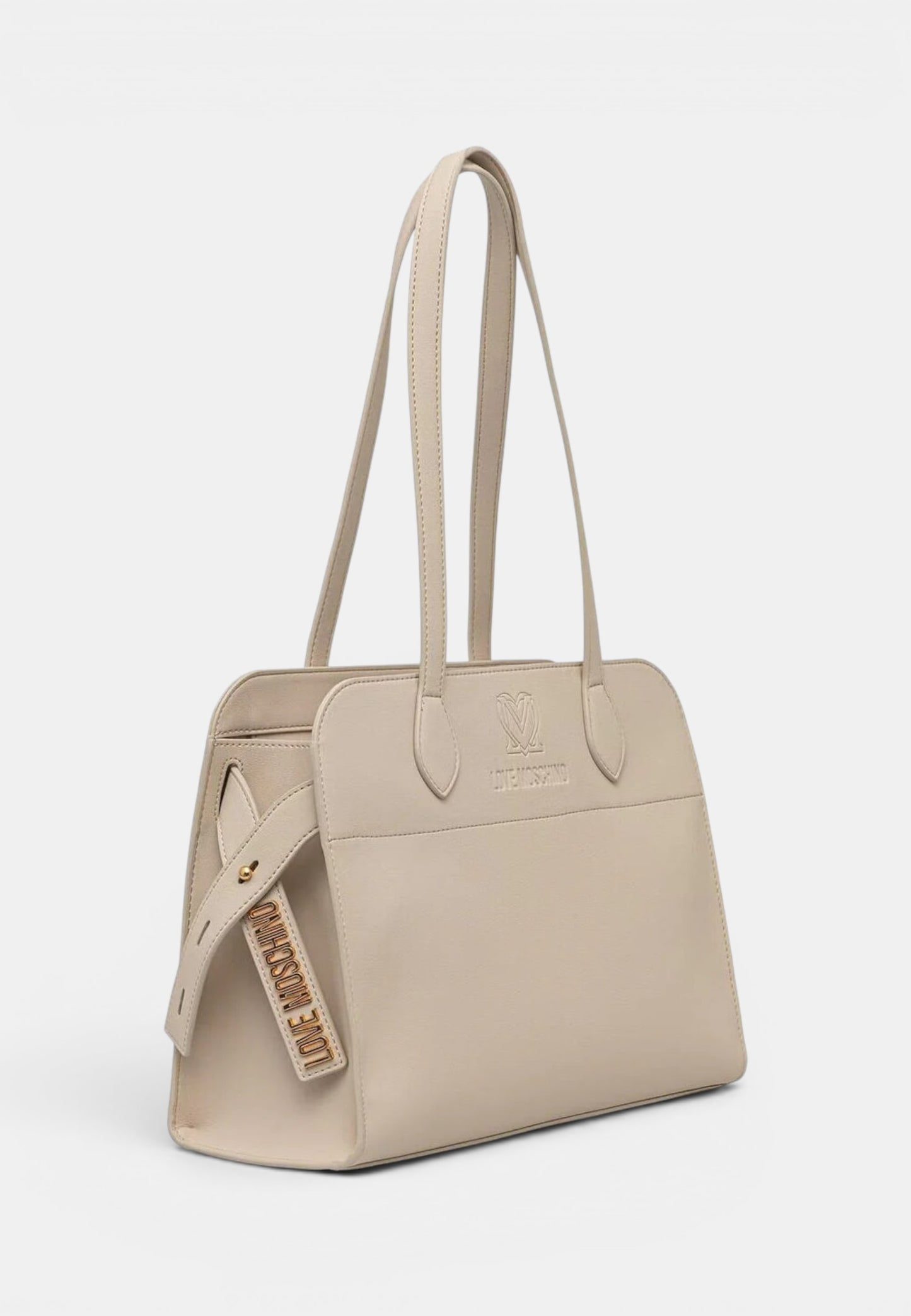 LOVE MOSCHINO - Shopping Bag Love Avorio