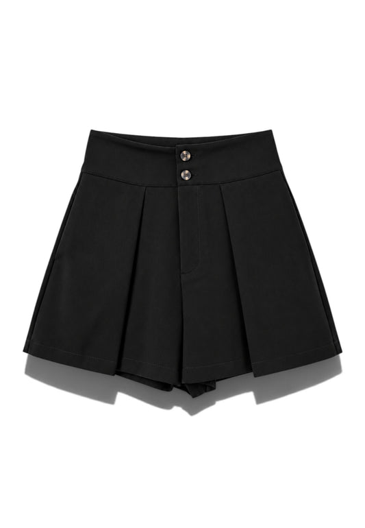 LE STREGHE - Short Pieghe Nero
