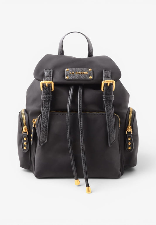 LA CARRIE - Zaino Dark Nylon Nero