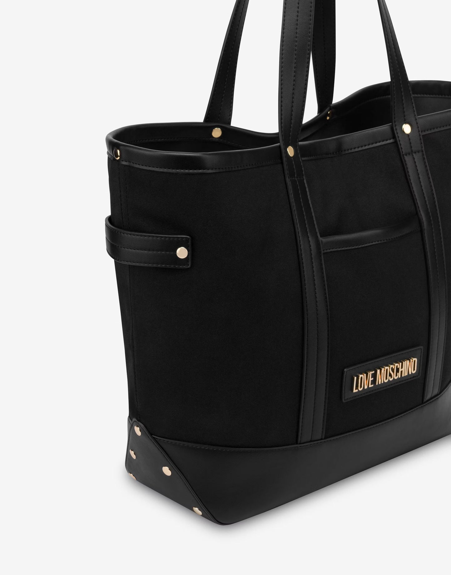 LOVE MOSCHINO - Shopping Bag Grande Nero