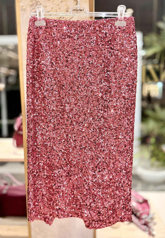 MOTEL - Gonna A Tubino In Paillettes Fuxia