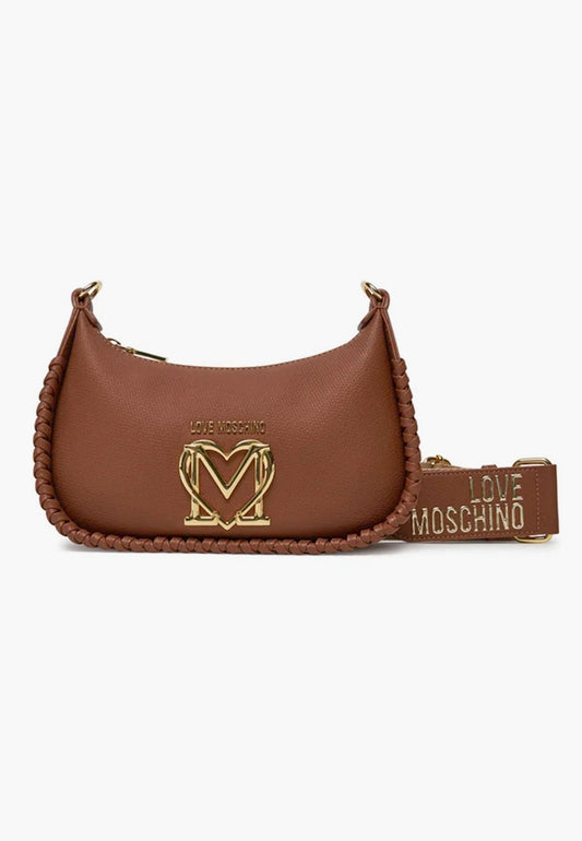 LOVE MOSCHINO - Borsa A Tracolla Cammello