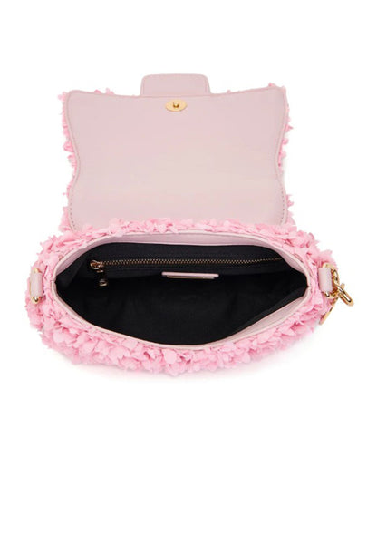 LA CARRIE - Borsetta In Chiffon "Night Edition" Rosa