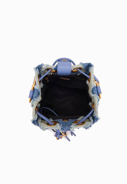 LA CARRIE - Secchiello Mirror Jeans Azzurro