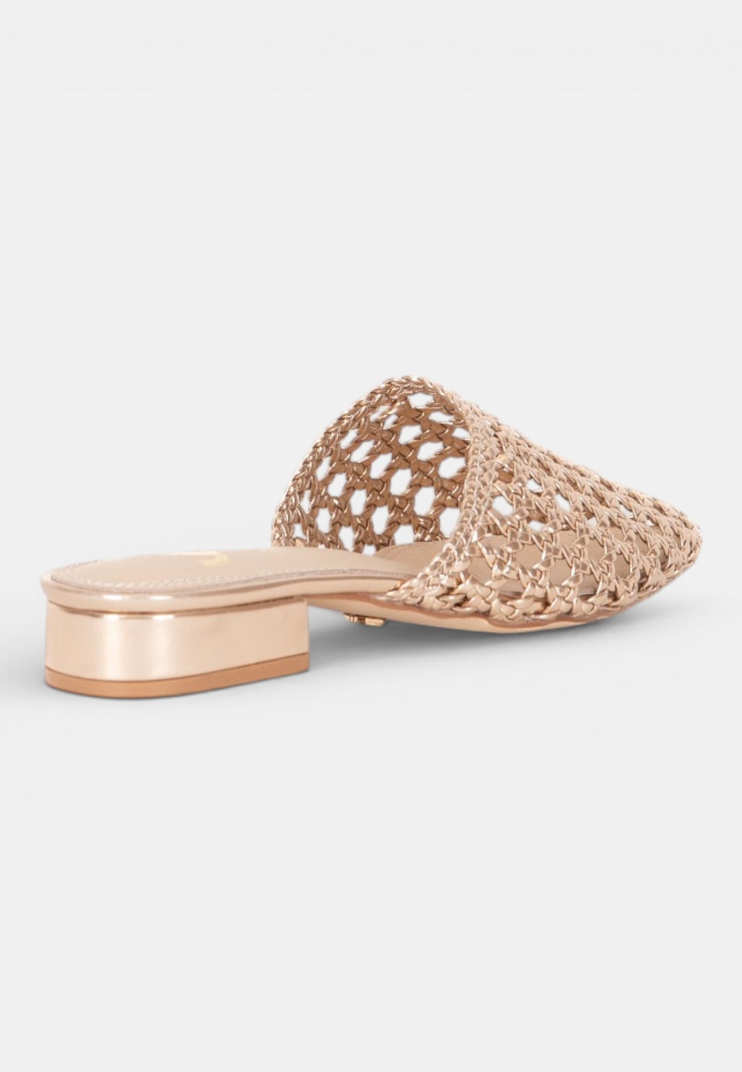 GOLD&GOLD - Sabot Intrecciato Champagne