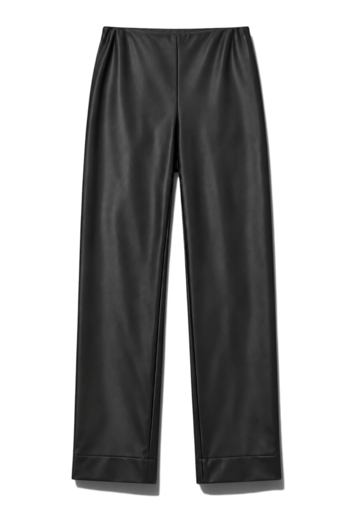 MOTEL - Leggings In Ecopelle Nero