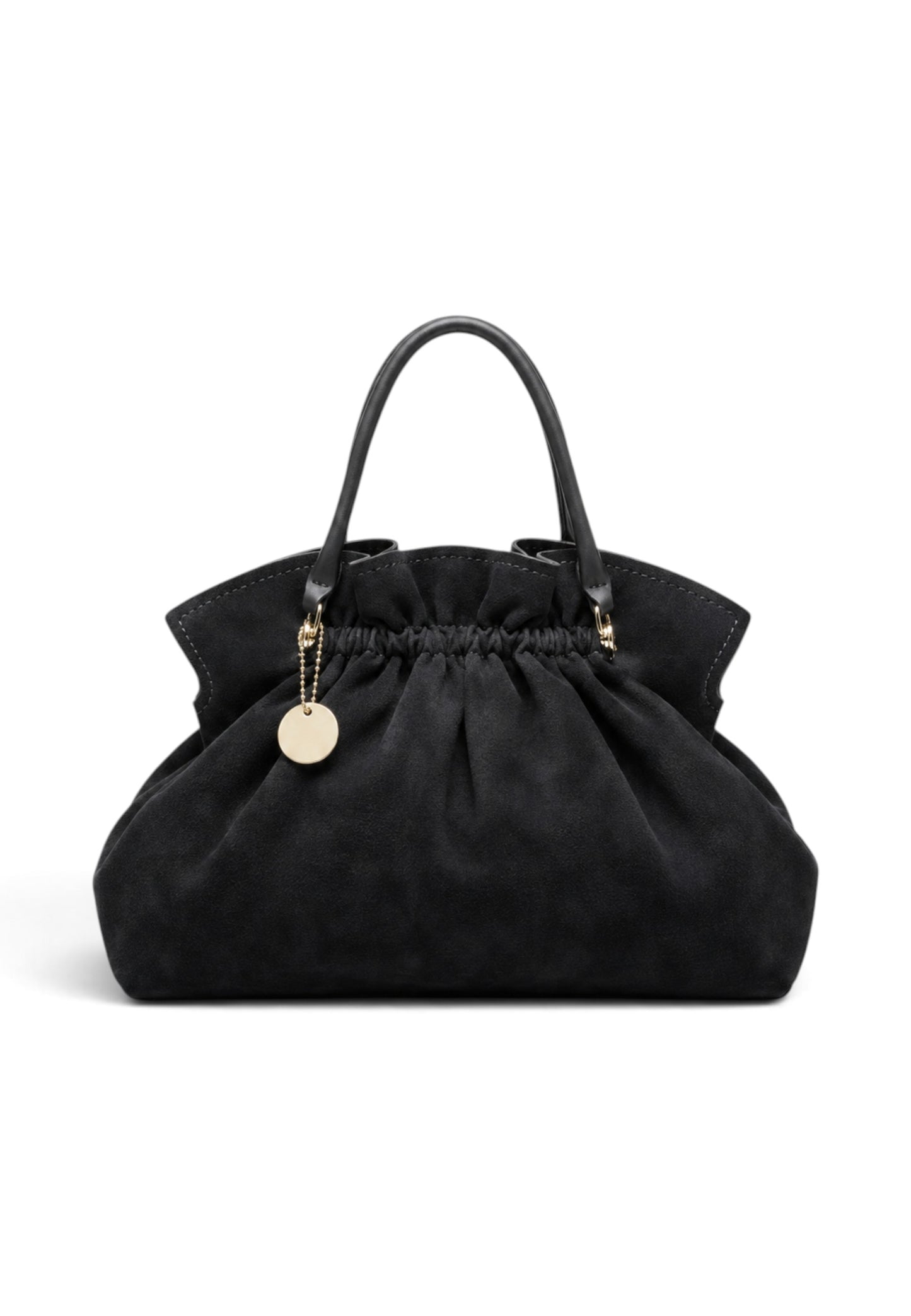 NUNZIA - Soft Bag Ecopelle Nero