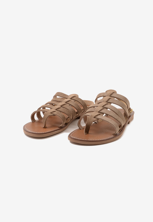 DIVINE FOLLIE - Sandalo Crosta Taupe