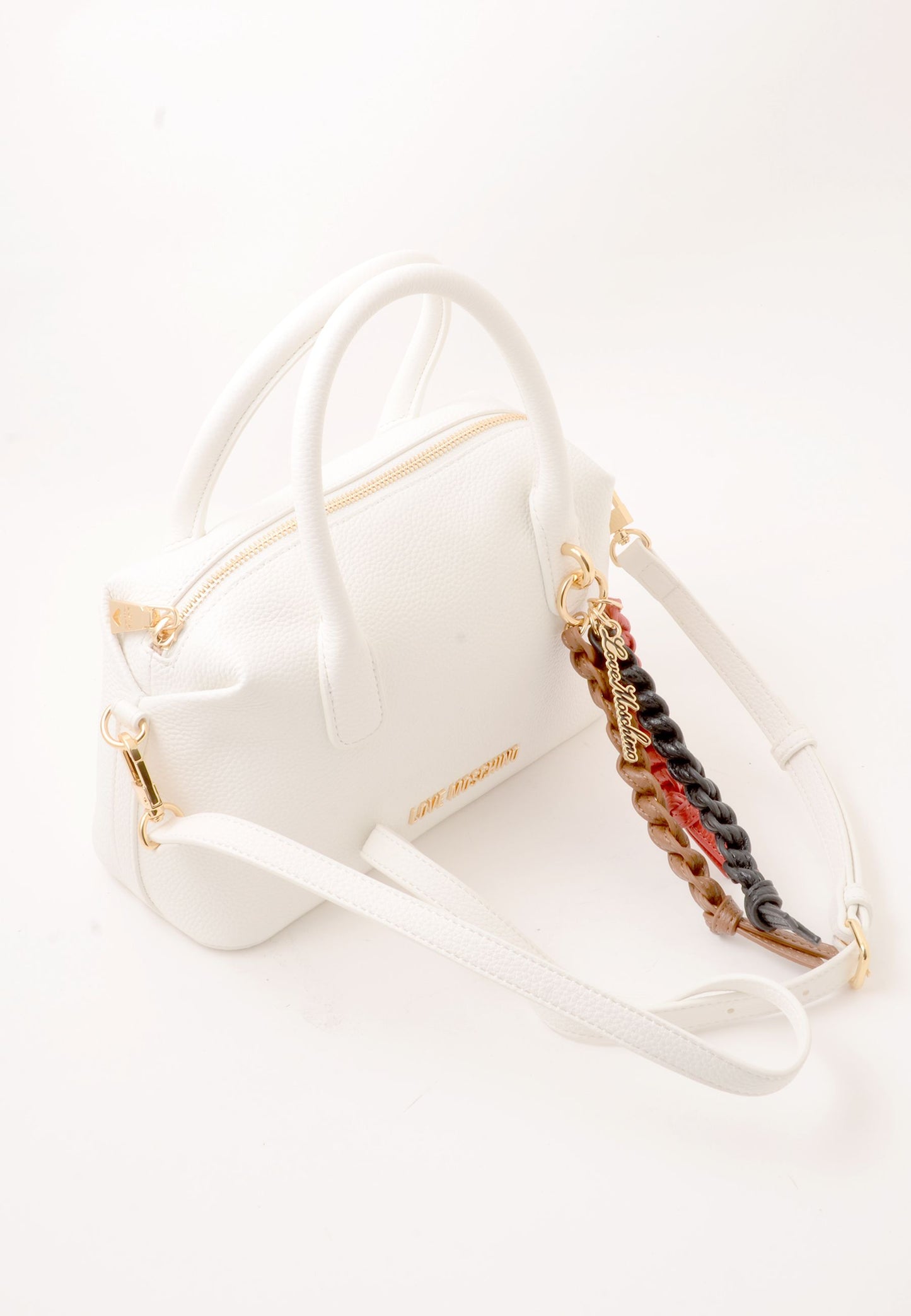 LOVE MOSCHINO - Borsa A Mano VERA PELLE Bianco