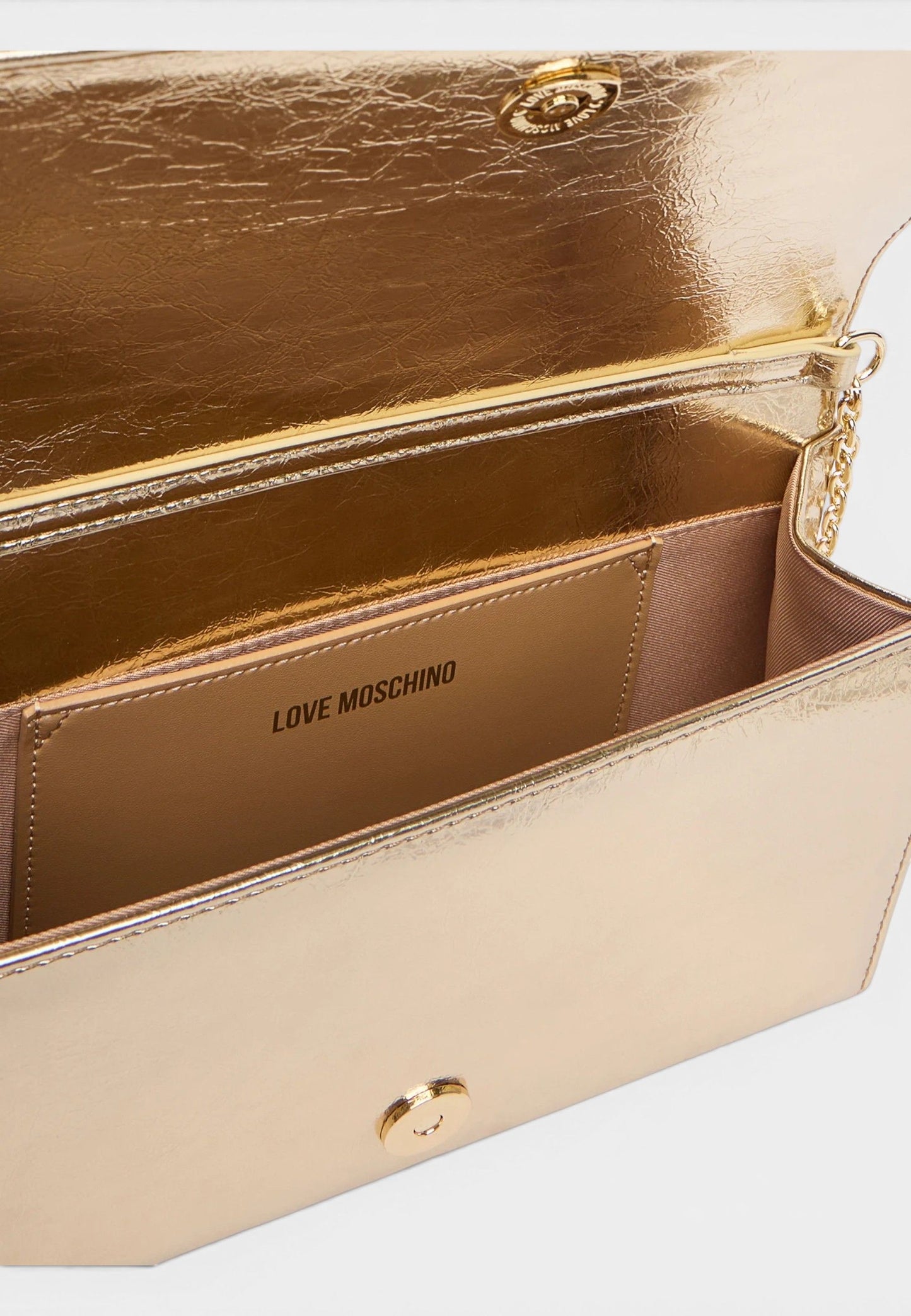 LOVE MOSCHINO - Borsetta A Tracolla Platino