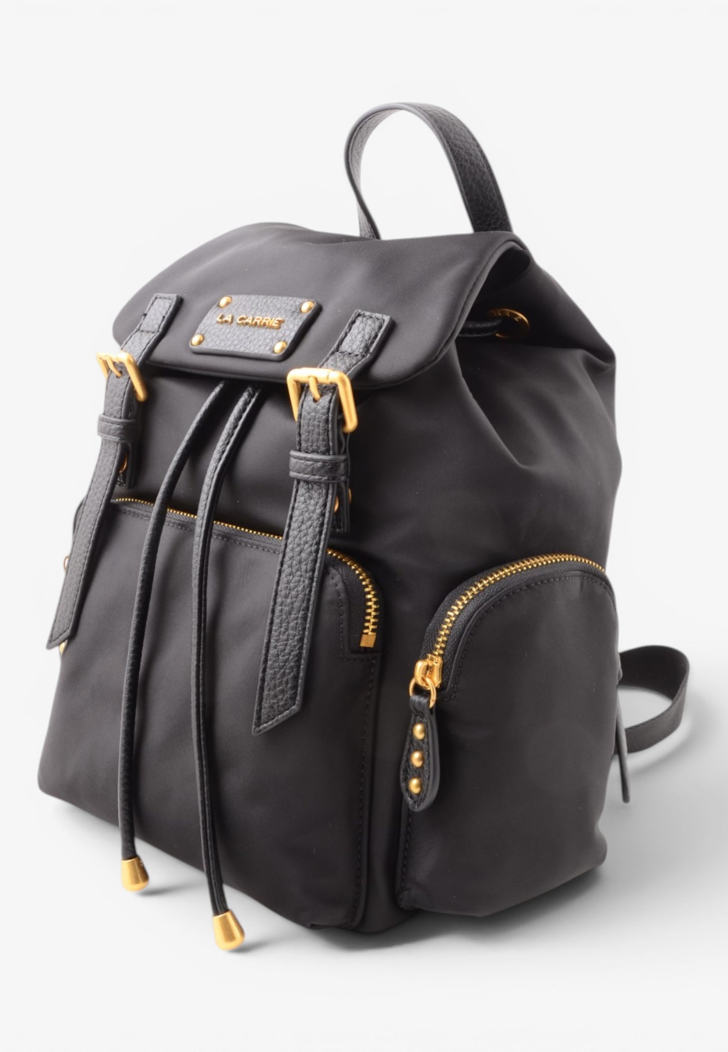 LA CARRIE - Zaino Dark Nylon Nero