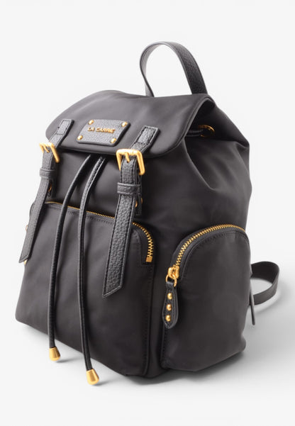 LA CARRIE - Zaino Dark Nylon Nero