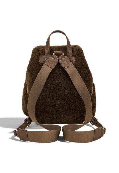 LA CARRIE - Zaino TEDDY ECO FUR Marrone