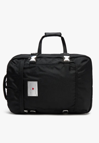 LOVE MOSCHINO - Borsone Da Viaggio Nylon Nero