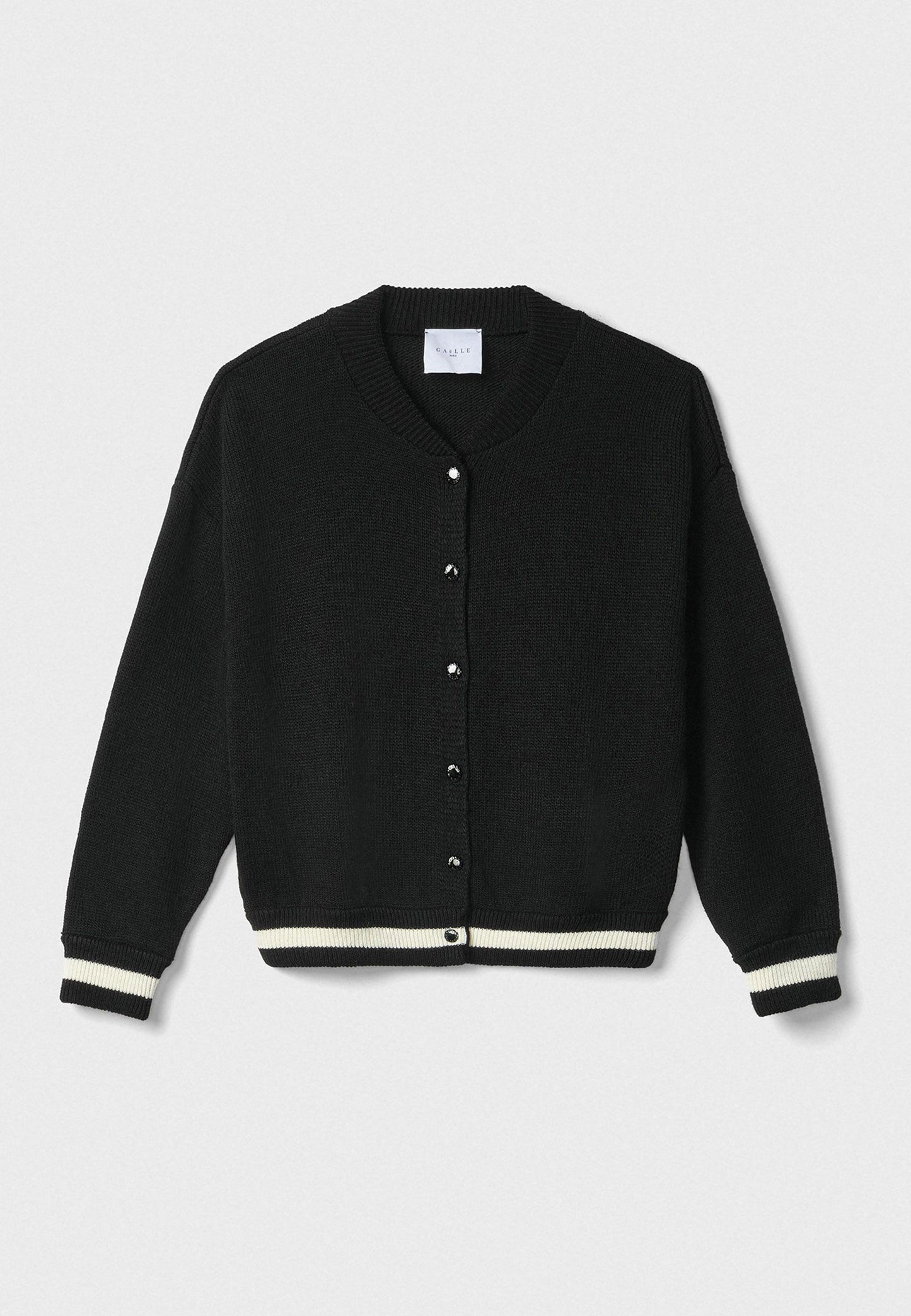 GAELLE - Bomber Maglia Nero