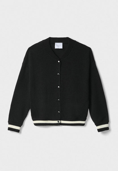 GAELLE - Bomber Maglia Nero