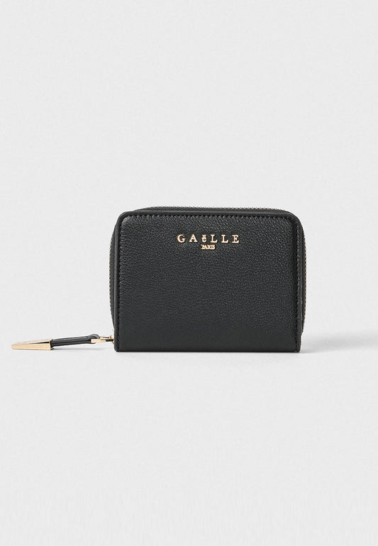 GAELLE - Mini zip-around Nero