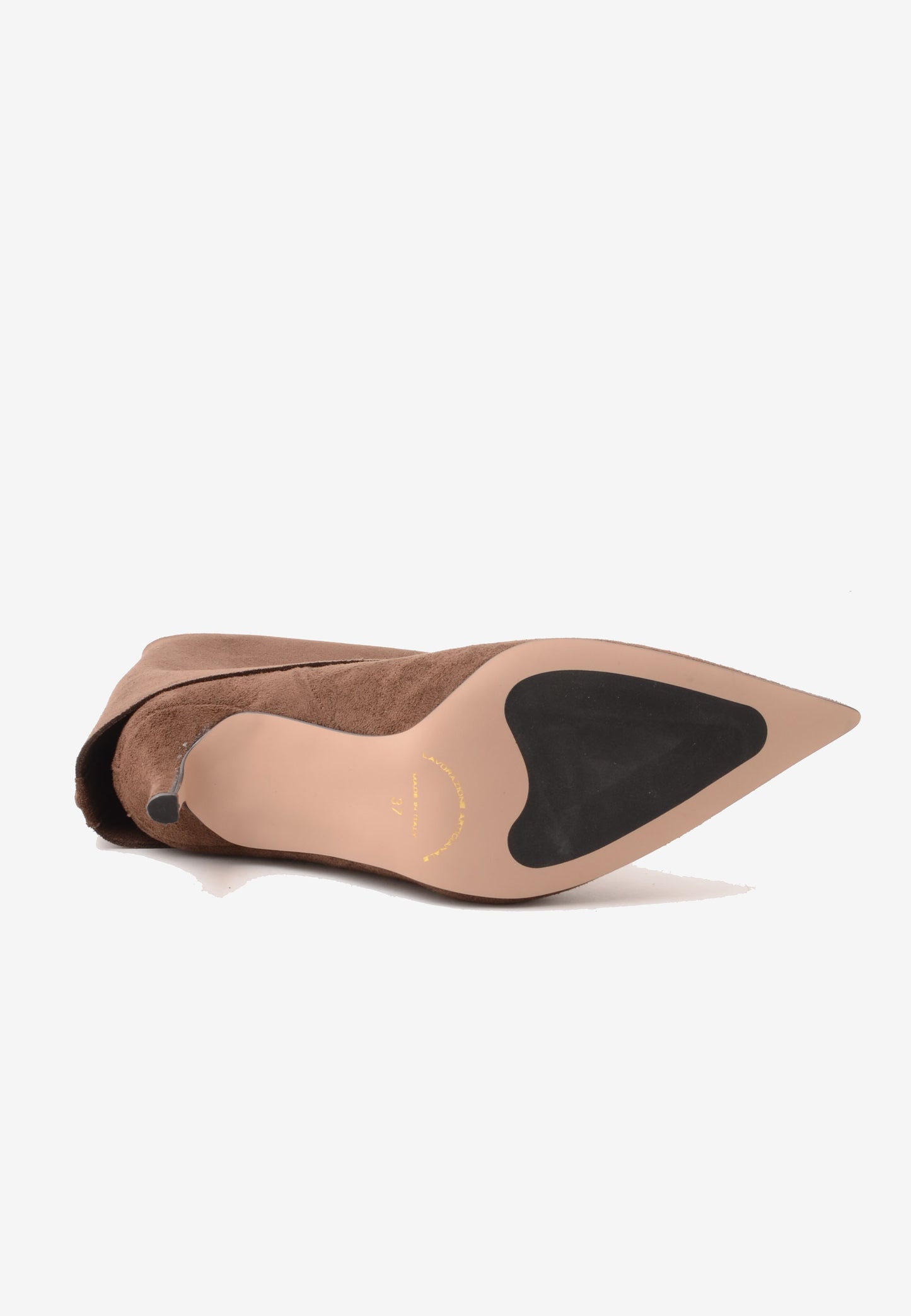 DIVINE FOLLIE - Tronchetto Tubolare Camoscio Caffe