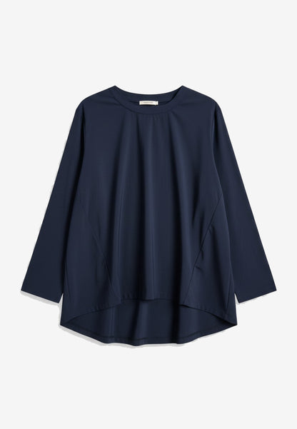 SUSY STAR CURVY - Completo Vela Blusa + Pantalone Blu
