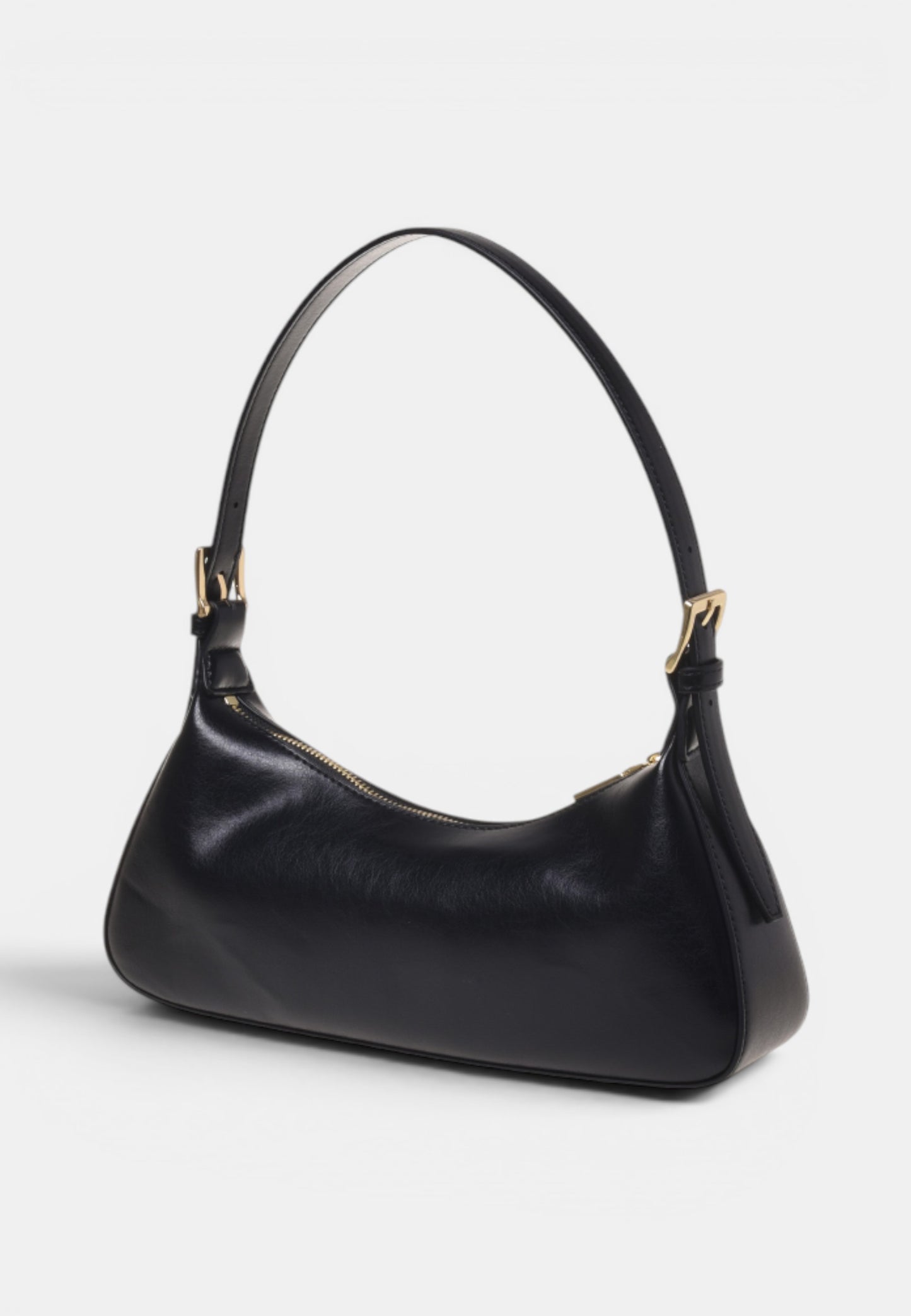 LOVE MOSCHINO - Borsetta A Spalla Logo Brand Nero