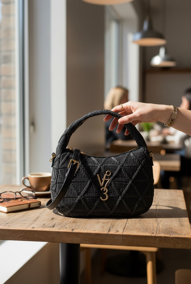V73 - Borsa a Spalla Dalia Nero