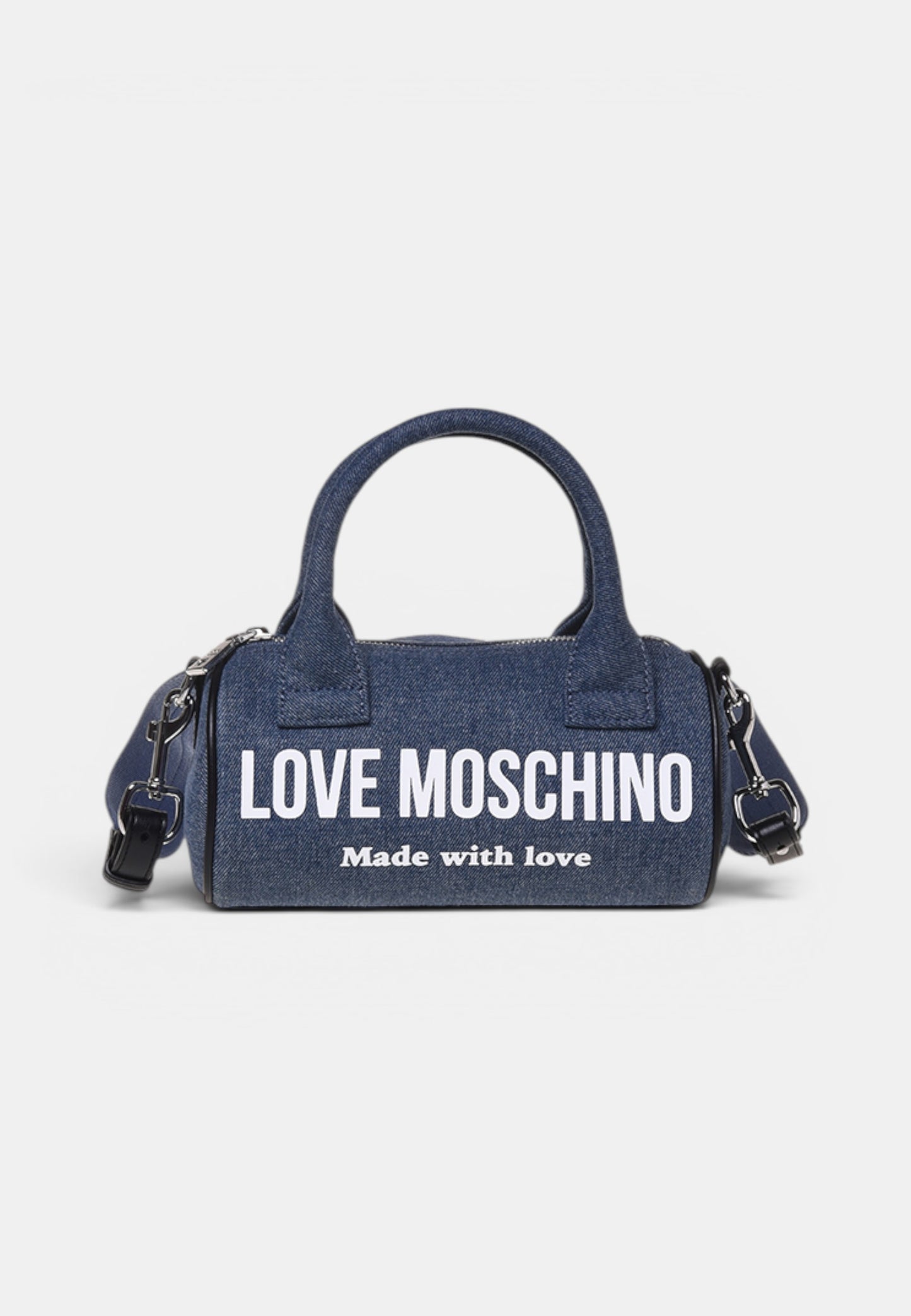 LOVE MOSCHINO - Borsetta A Tracolla Signature In Denim