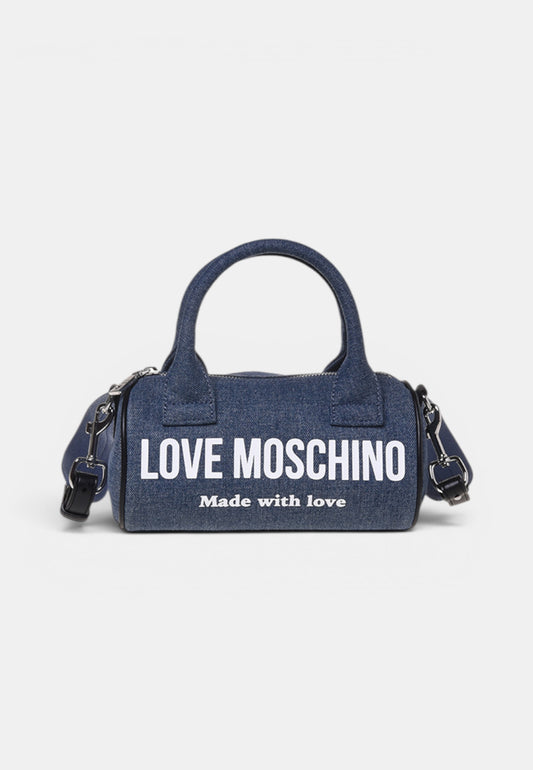 LOVE MOSCHINO - Borsetta A Tracolla Signature In Denim